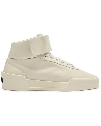 Fear Of God Aerobic High Leather High-top Trainers - Natural