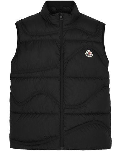Moncler Beidaihe Quilted Shell Gilet - Black
