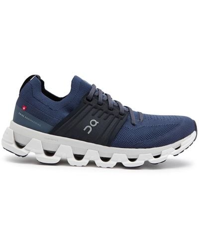 On Shoes Cloudswift 3 Panelled Mesh Trainers - Blue