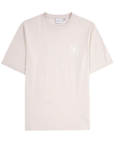 Daily Paper Circle Logo-print Cotton T-shirt - White