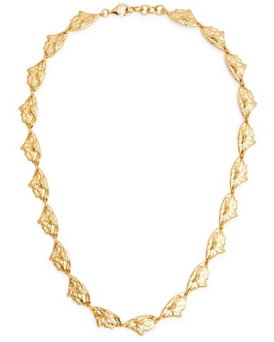 Lea Hoyer Ocean-Plated Necklace - Metallic
