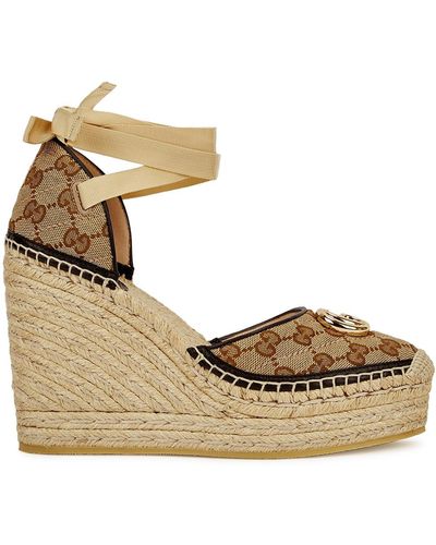 Gucci Wedge sandals for Women | Online Sale up to 44% off | Lyst UK