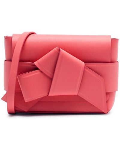 Acne Studios Musubi Leather Cross-body Bag - Pink