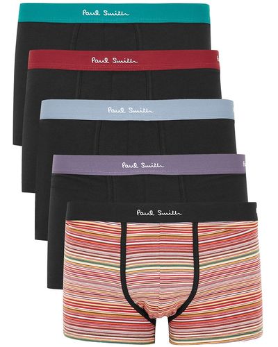 Paul Smith Stretch-cotton Trunks - Multicolour