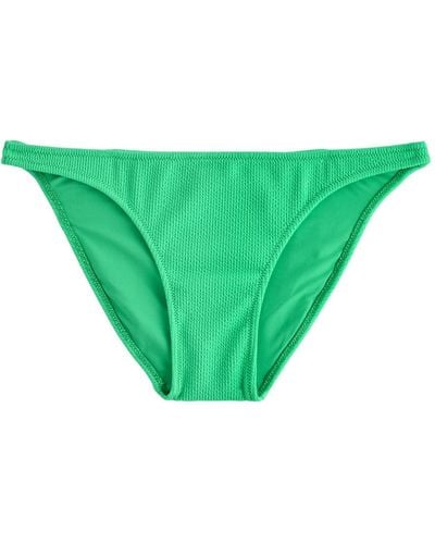 Melissa Odabash Ibiza Ribbed Bikini Briefs - Green