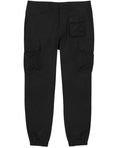 Belstaff Trailmaster Poplin Cargo Trousers - Black