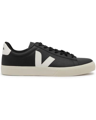 Veja Campo Leather Sneakers - Black