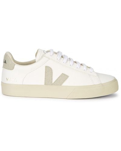 Veja Campo Leather Trainers, Trainers, , Grained Leather - White