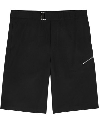OAMC Regs Belted Woven Shorts - Black