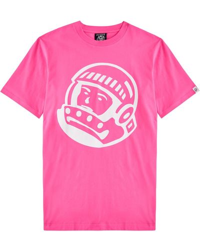 BBCICECREAM Astro Printed Cotton T-Shirt - Pink