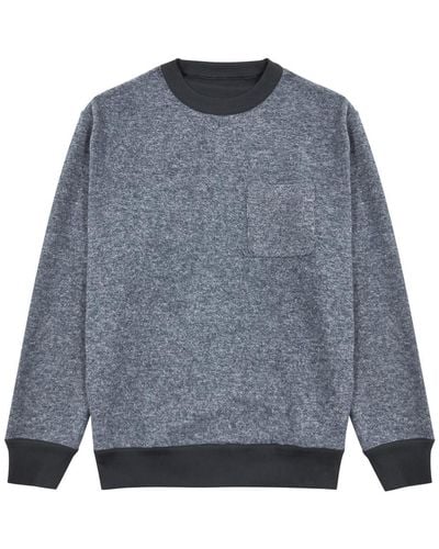 Oliver Spencer Reversible Cotton Sweatshirt - Grey