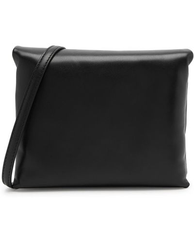 Marni Prisma Mini Leather Pouch - Black