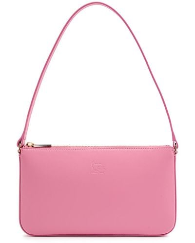 Christian Louboutin Loubila Leather Top Handle Bag - Pink