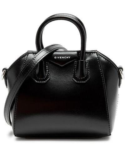 Givenchy Antigona Micro Leather Cross-body Bag - Black