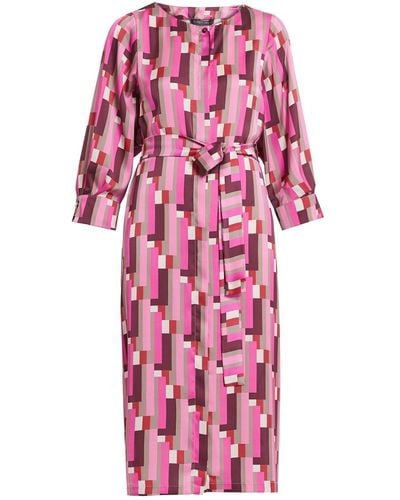 Marina Rinaldi Satin Dress - Pink