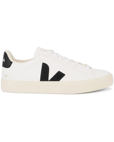 Veja Campo Leather Sneakers, Sneakers, , Grained Leather - White