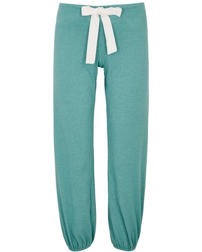 Eberjey Heather Jersey Pyjama Trousers - Green