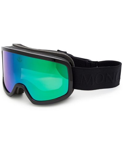 Moncler X Rick Owens Terrabeam Mirrored Ski goggles - Green