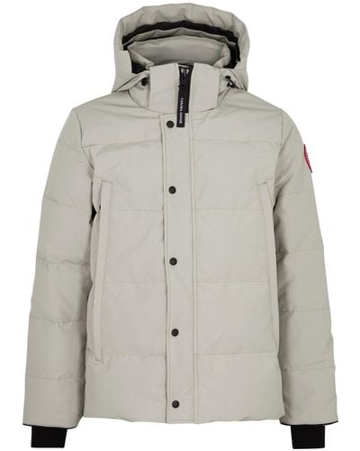 Canada Goose Wyndham Quilted Arctic-tech Parka - Grey