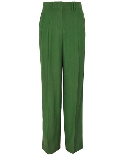 Jacquemus Le Pantalon Titolo Straight-Leg Trousers - Green