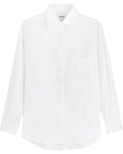 AEXAE Linen Shirt - White