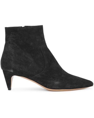 Isabel Marant Étoile Derst 60 Suede Ankle Boots - Black