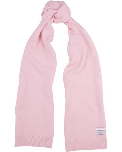COLORFUL STANDARD Wool Scarf - Pink