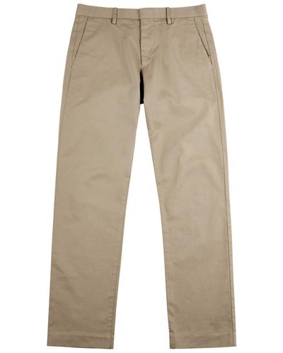 NN07 Theo Stretch-cotton Chinos - Natural