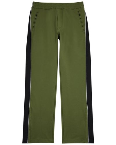 Moncler Genius 1 Moncler Jw Anderson Stretch-jersey Joggers - Green