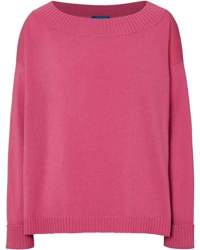 Winser London Audrey Recycled Cashmere Jumper - Pink