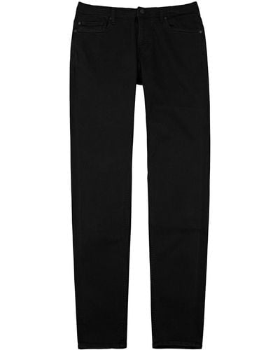 7 For All Mankind Paxtyn Luxe Performance Plus+ Skinny Jeans - Black