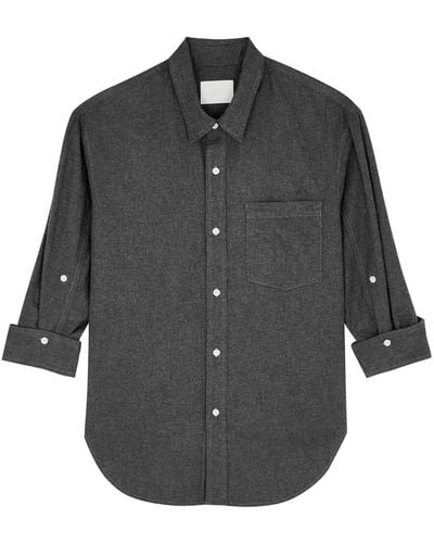 Citizens of Humanity Kayla Flannel Shirt - Gray