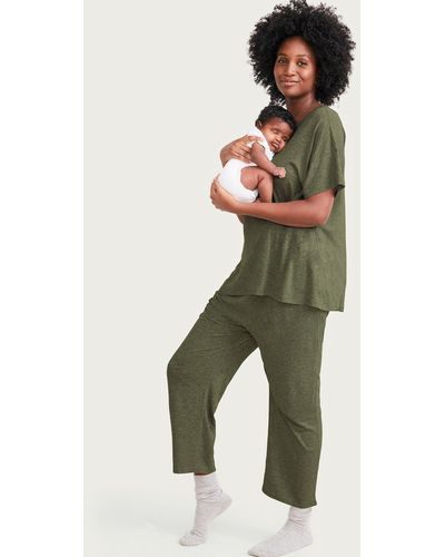 HATCH The Jersey Nesting Pant - Green