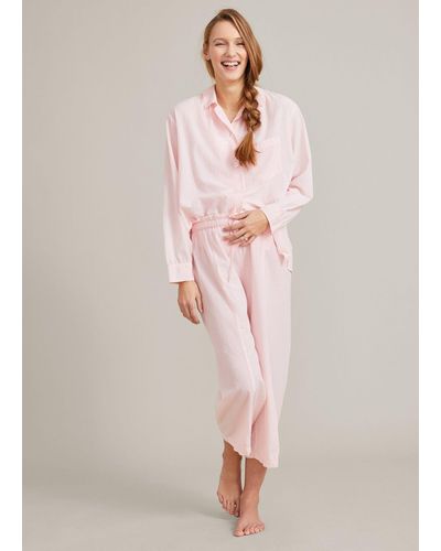 HATCH The Cotton Pajama Set - Pink