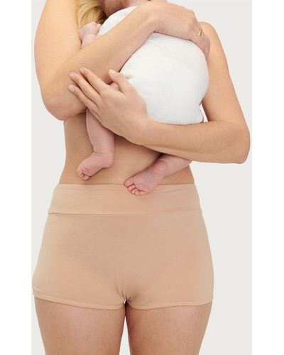 HATCH The Maternity And Postpartum Boyshort - Natural