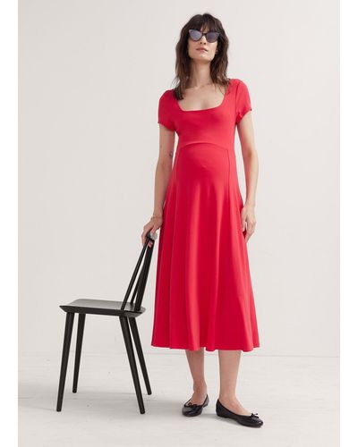HATCH The Daphne Dress - Red