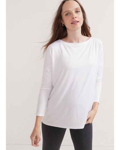 HATCH The Perfect Longsleeve Tee - White