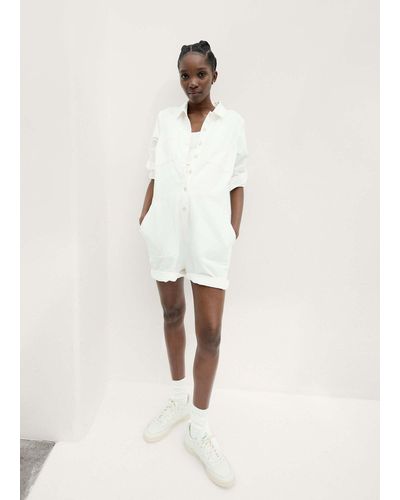 HATCH The Utility Romper - Natural