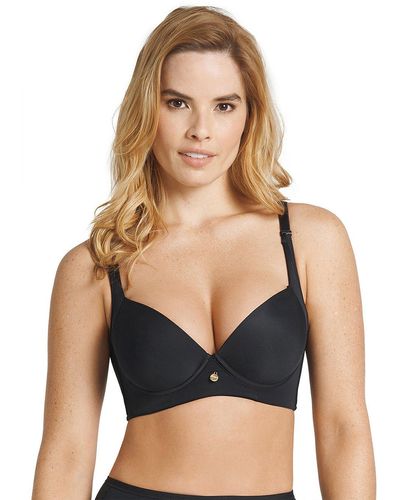 2-Pack High Profile Back Smoothing Bras With Soft Full Coverage Cups...
