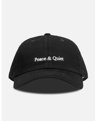 Museum of Peace & Quiet Classic Wordmark Dad Hat - Black