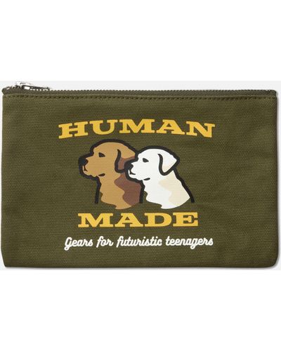 Human Made Bank Pouch in Natural