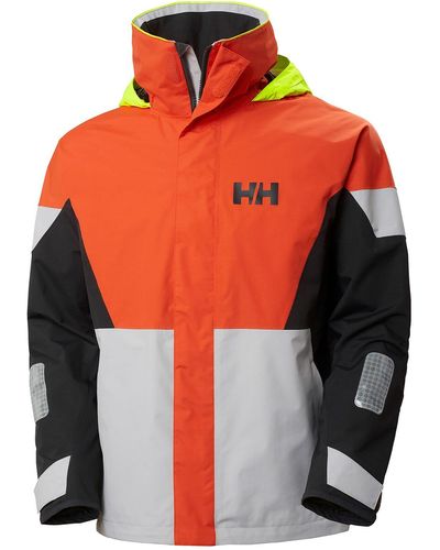 Helly Hansen Newport Regatta Sailing Jacket - Orange