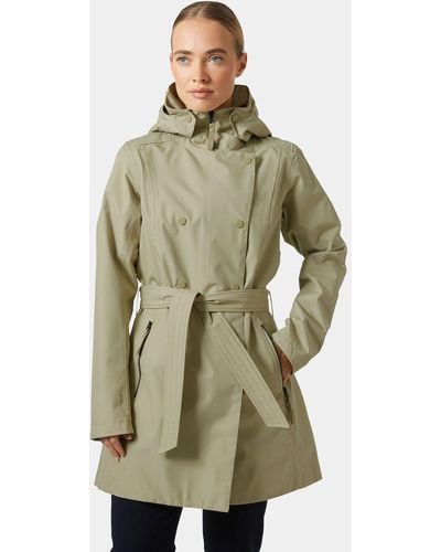 Helly Hansen Welsey Ii Insulated Trench Coat - Green