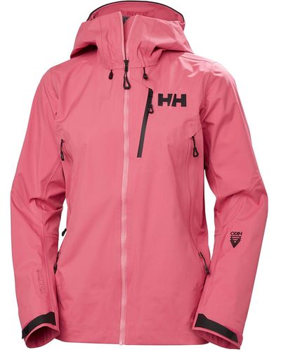 Helly Hansen Odin 9 Worlds 2.0 Outdoor Shell Jacket - Pink