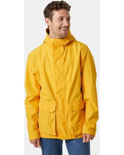 Helly Hansen T2 Utility Rain Jacket - Yellow