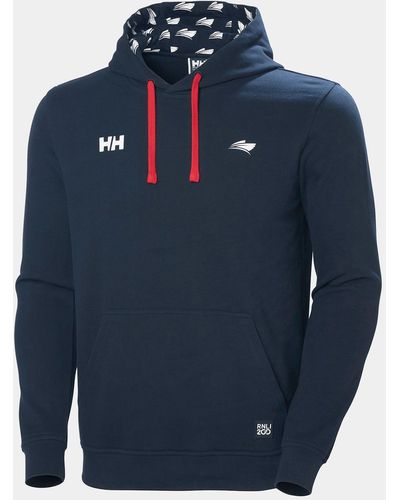 Helly Hansen American magic cotton hoodie - Azul