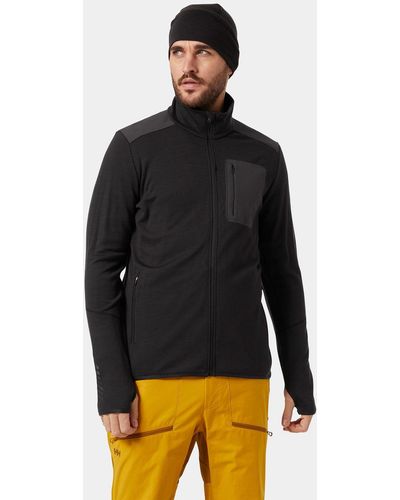 Helly Hansen Chaqueta de capa intermedia lifa® merino - Negro