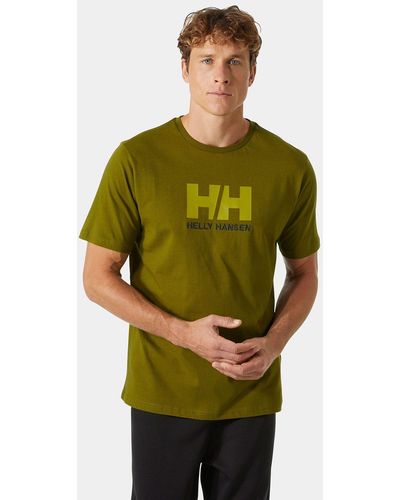 Helly Hansen Logo Tshirt - Green