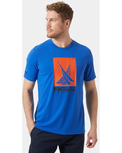 Helly Hansen Men's hp race sailing t-shirt - Azul