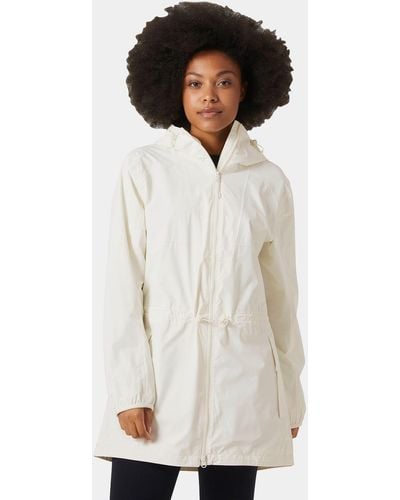 Helly Hansen Essence Mid-length Raincoat - White